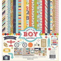 That's My Boy Collection kit - 12x12 Collection Kit - Echo Park